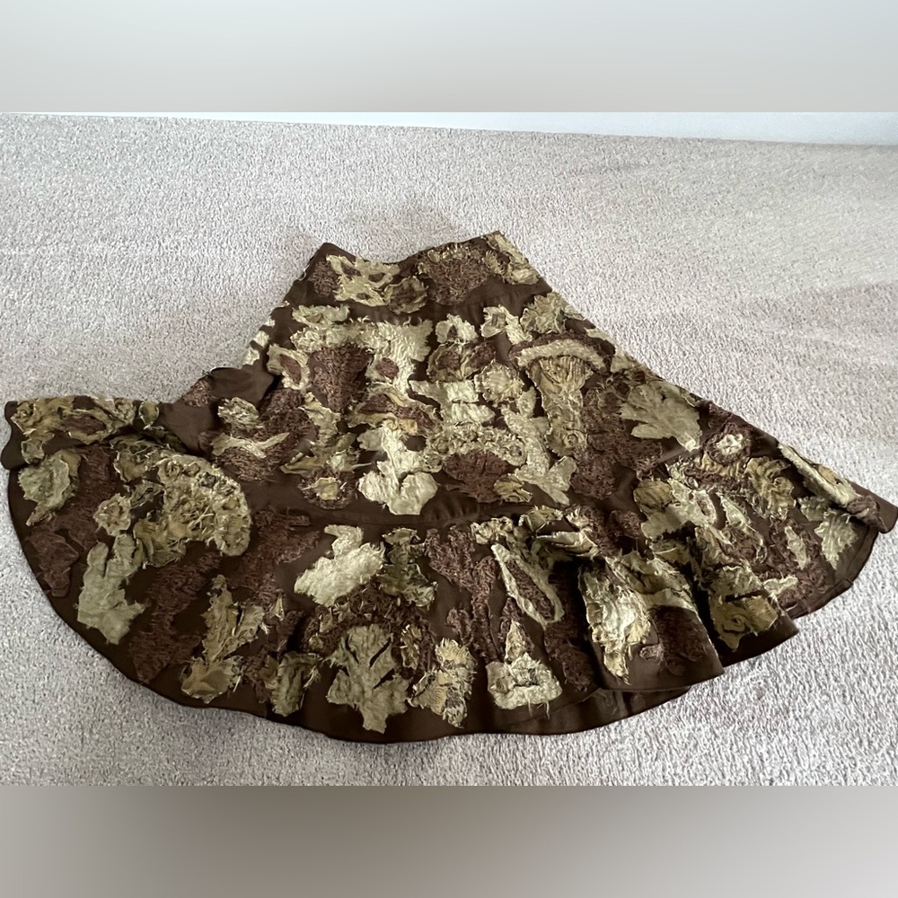 MaxMara Weekend Patchwork Floral Midi Skirt – Size 4 - Picture 11 of 16
